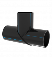 Тройник сварной 90° 3-х сегментный равносторонний