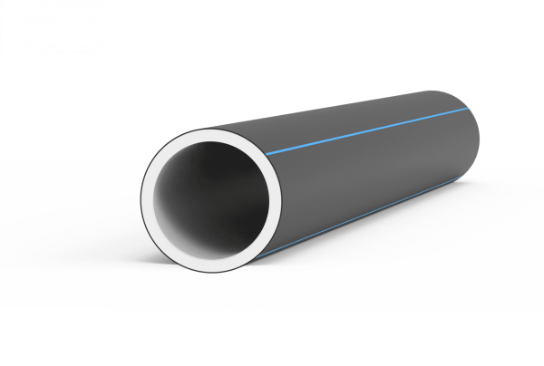 Труба ЭКО двухслойная питьевая ПЭ100 SDR 26 d200 х 7,7 мм ГОСТ 18599-2001