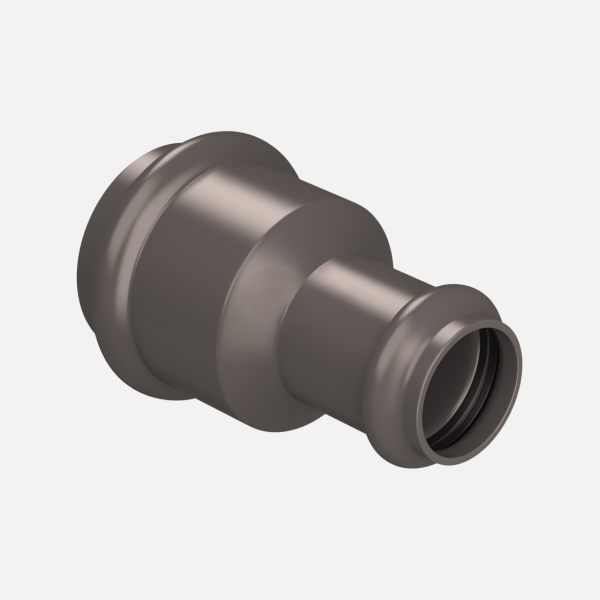 Переход ПВХ редукционный 160х110 PN 10 Полипластик