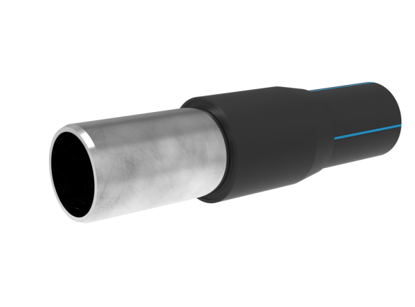 НСПС 630х630 ВОДА ПЭ/Сталь SDR 17