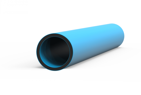 Труба трехслойная питьевая ПЭ100RC/ПЭ100/ПЭ100RC SDR 7,4 d110 х 15,1 мм ГОСТ 18599-2001